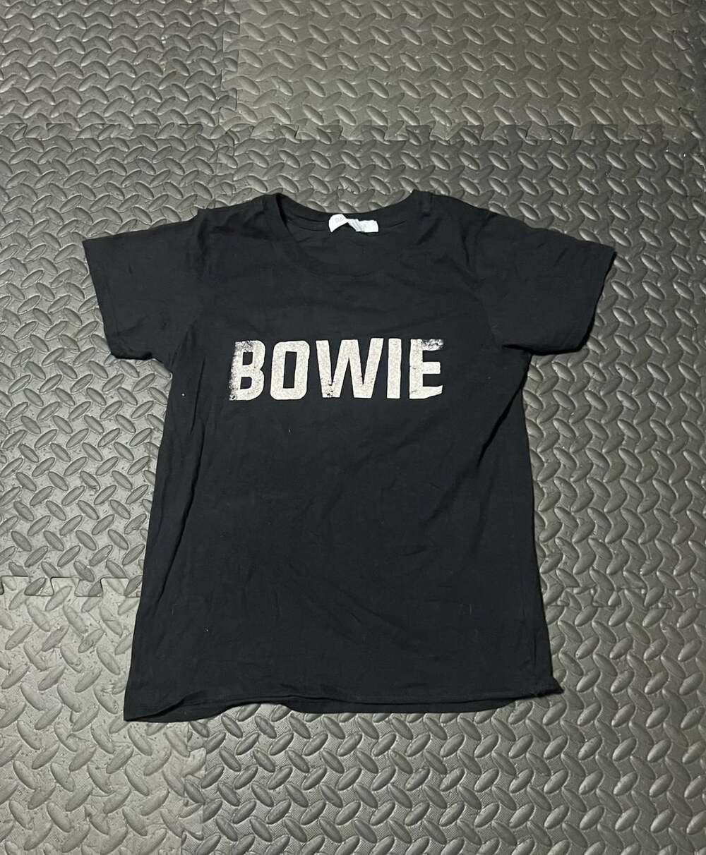 Daydreamer David Bowie 1975 Europe Tour T-Shirt Size XS Black